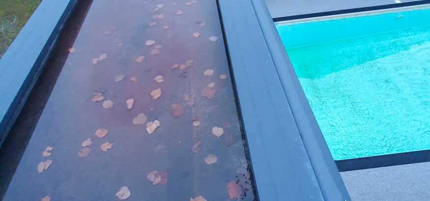 Dessus de mur de toiture couvertine aluminium en continu Toulouse Royalu