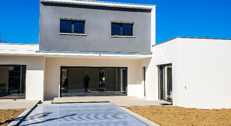 Dessus de mur de toiture couvertine aluminium en continu Toulouse Royalu